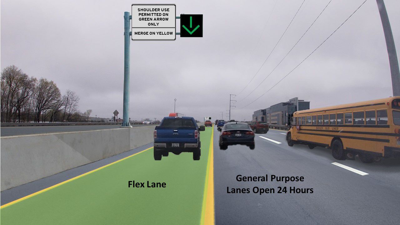Flex Lane rendering